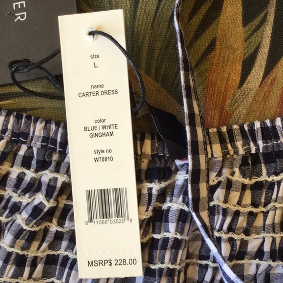 NWT Walter Baker Cold Shoulder Dress - Picture 6 of 8